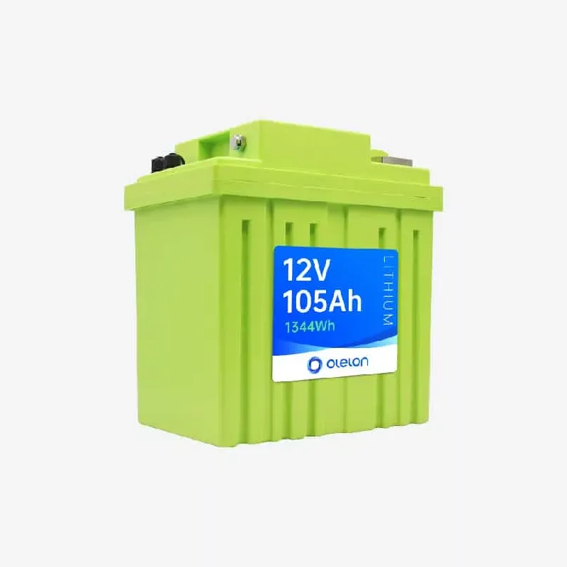12V 105Ah modulaire LiFePO4-batterij