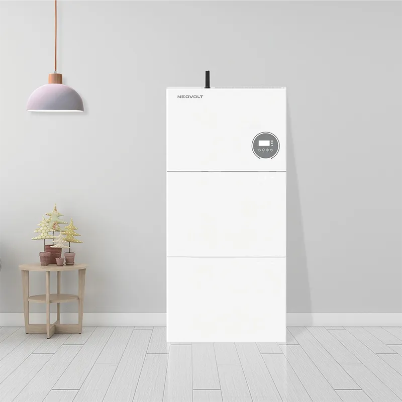 Stapelbare LiFePO4-batterijmodule van 56 kWh